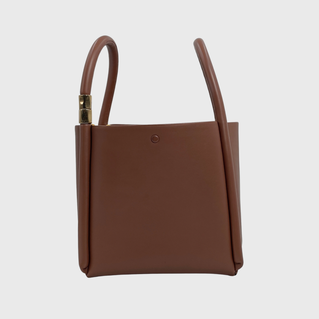 Boyy Lotus 20 Calfskin Brown GHW – Perrine Porter