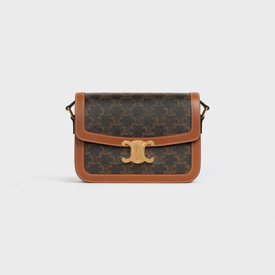 CELINE CLASSIQUE TRIOMPHE BAG IN TRIOMPHE CANVAS Perrine Porter