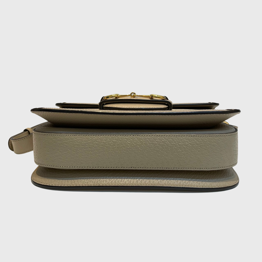 Gucci 1955 Horsebit Leather Beige GHW