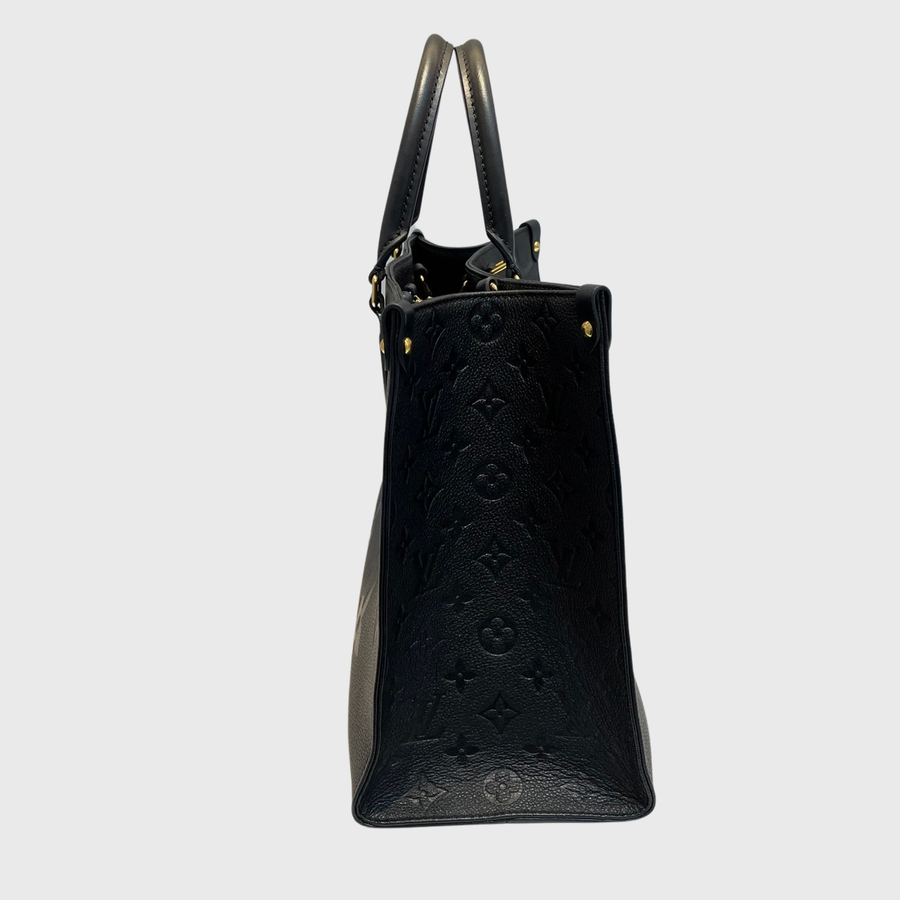 Louis Vuitton On The Go Monogram Empreinte Black GHW