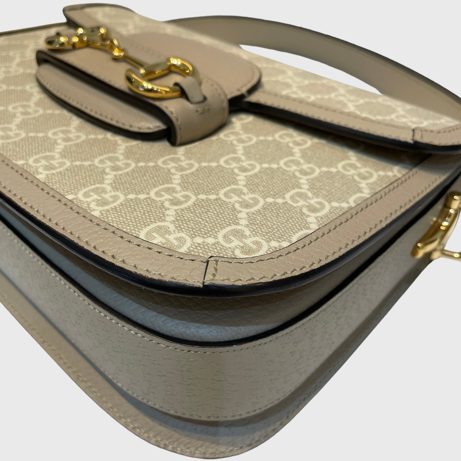 Gucci 1955 Horsebit Leather Beige GHW