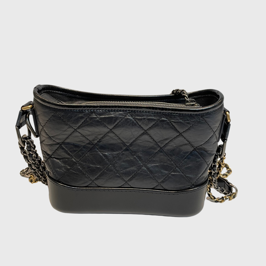 Chanel Gabrielle Calfskin Black GHW