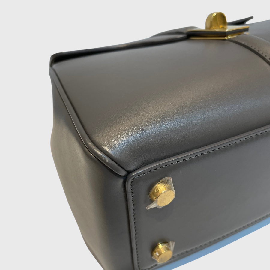 Celine Celine 16 Calfskin Grey GHW