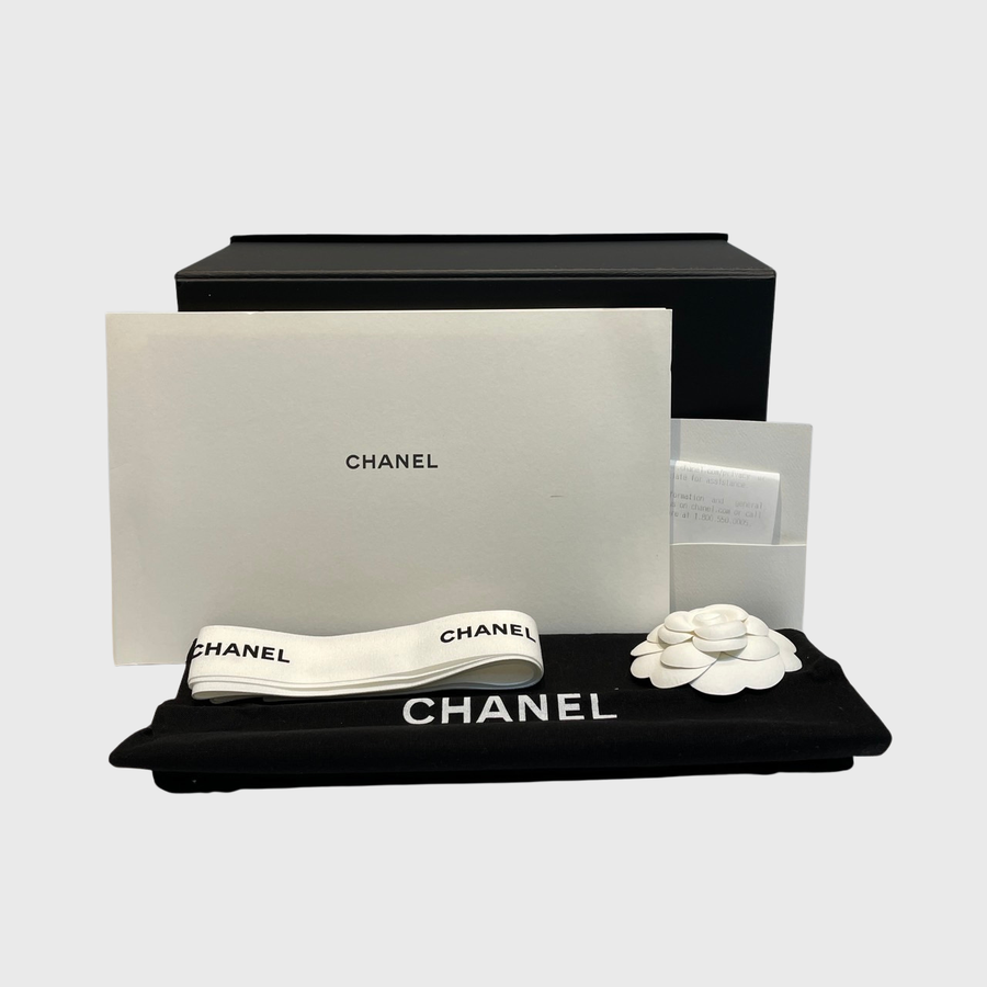 Chanel Camera Case Bag Caviar Graine Bleu GHW