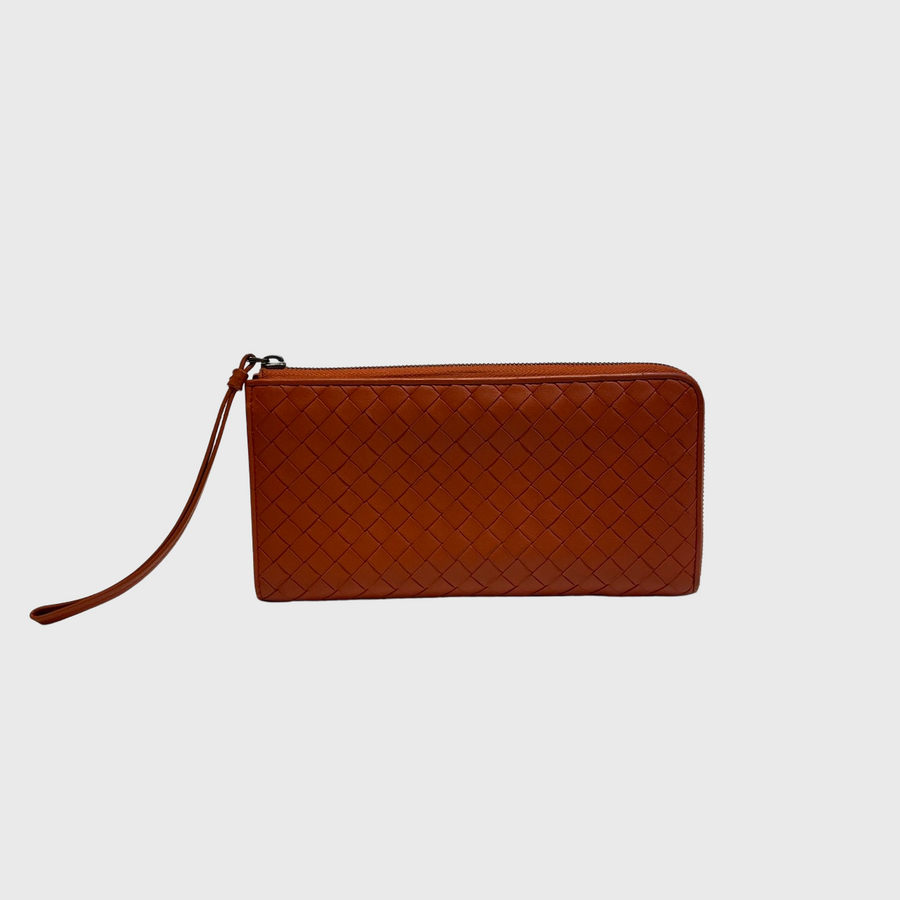 Bottega Veneta Long Wallet Calfskin RHW