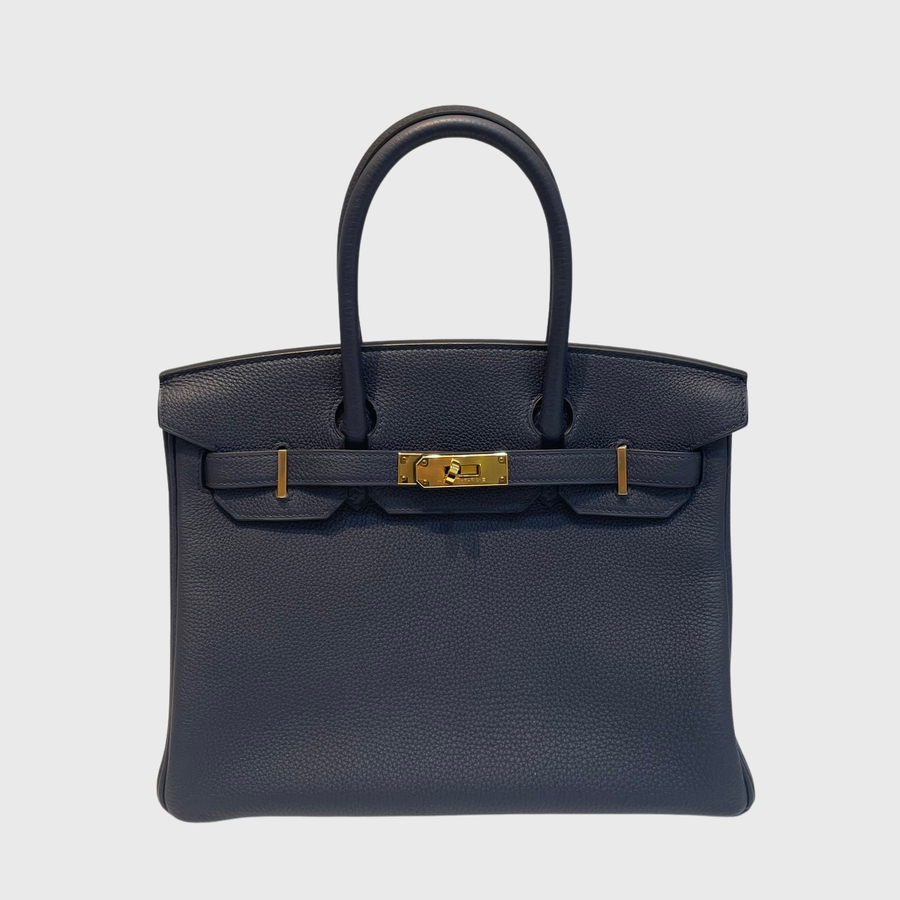 Hermes Birkin Togo Blue GHW