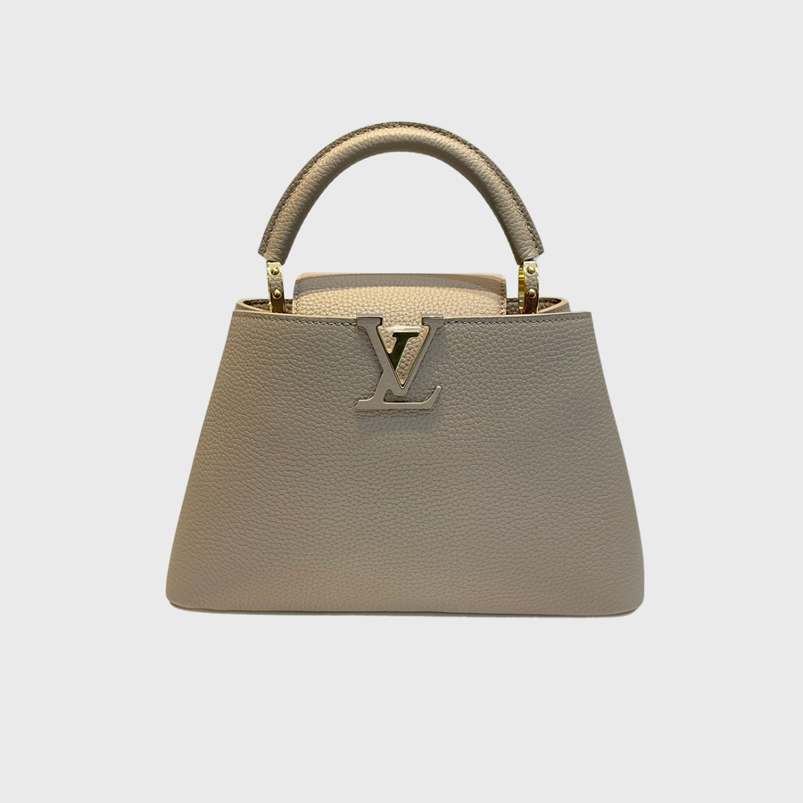 Louis Vuitton Capucines Bag Claf Galet GHW