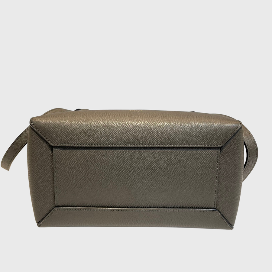 Celine Belt Bag Calfskin Grey GHW