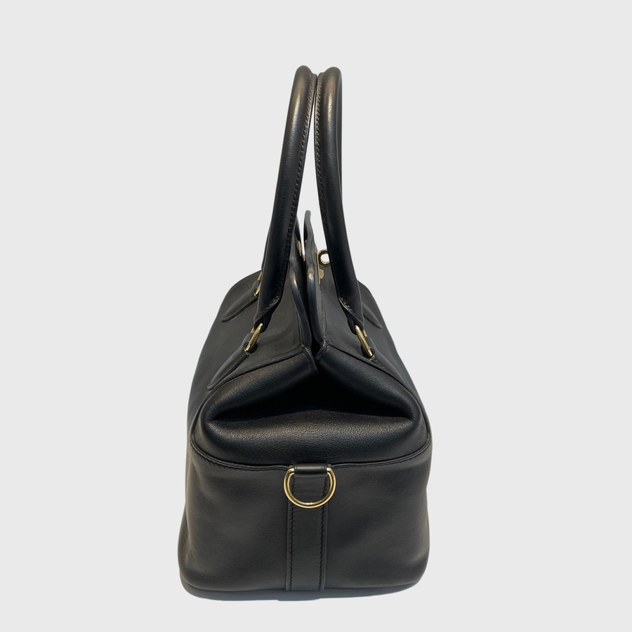 Hermes Toolbox Bag Swift Black GHW