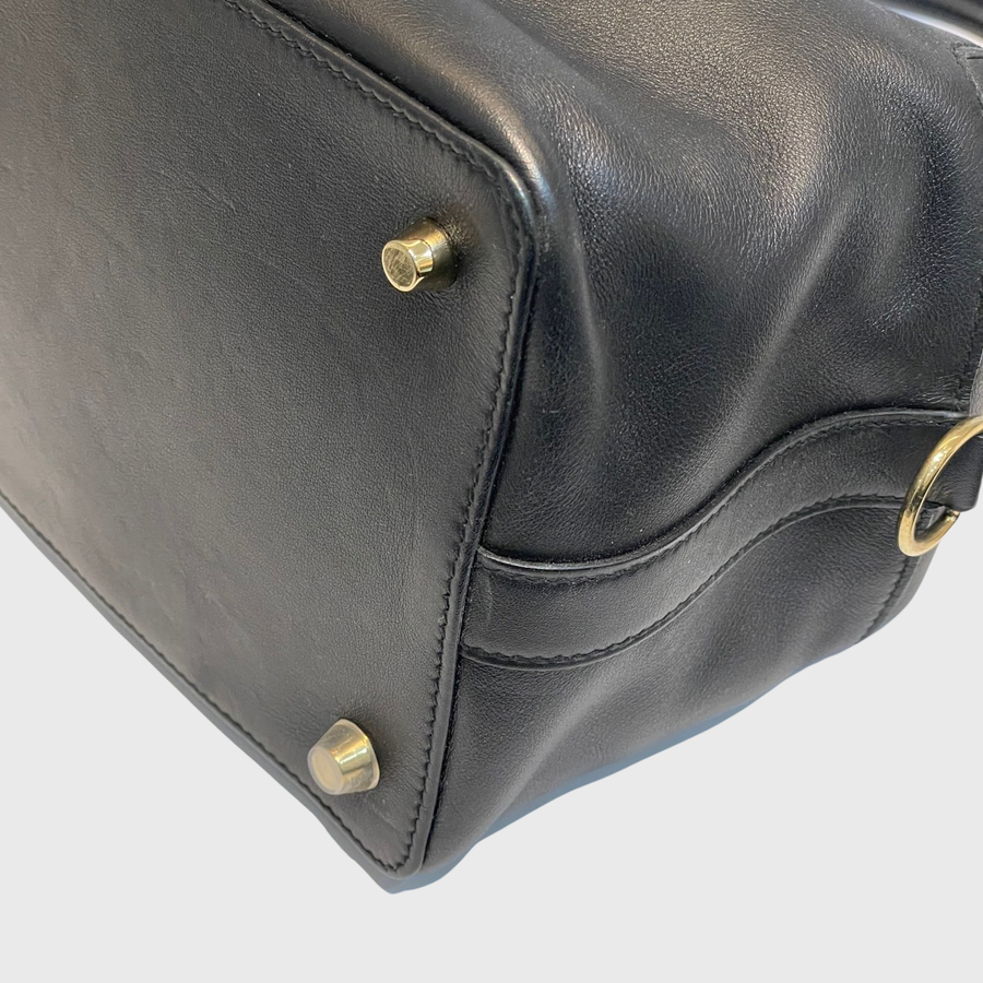 Hermes Toolbox Bag Swift Black GHW