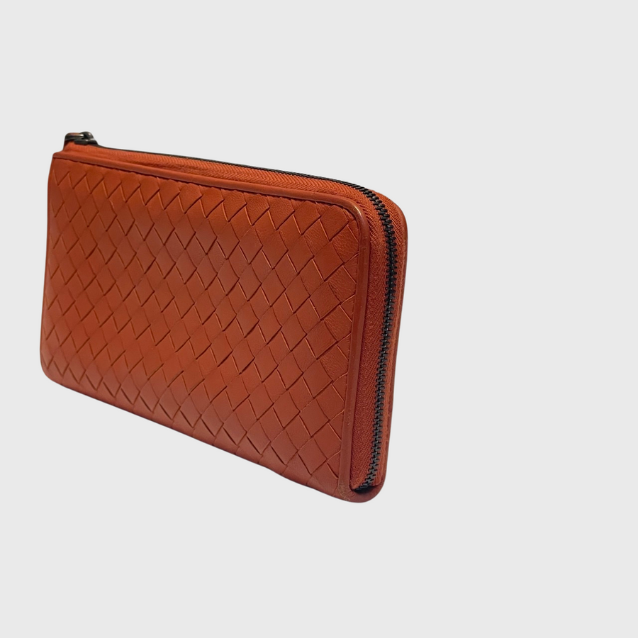 Bottega Veneta Long Wallet Calfskin RHW