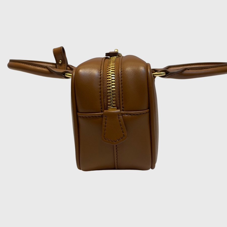 Miu Miu Arcadie Leather Brown GHW