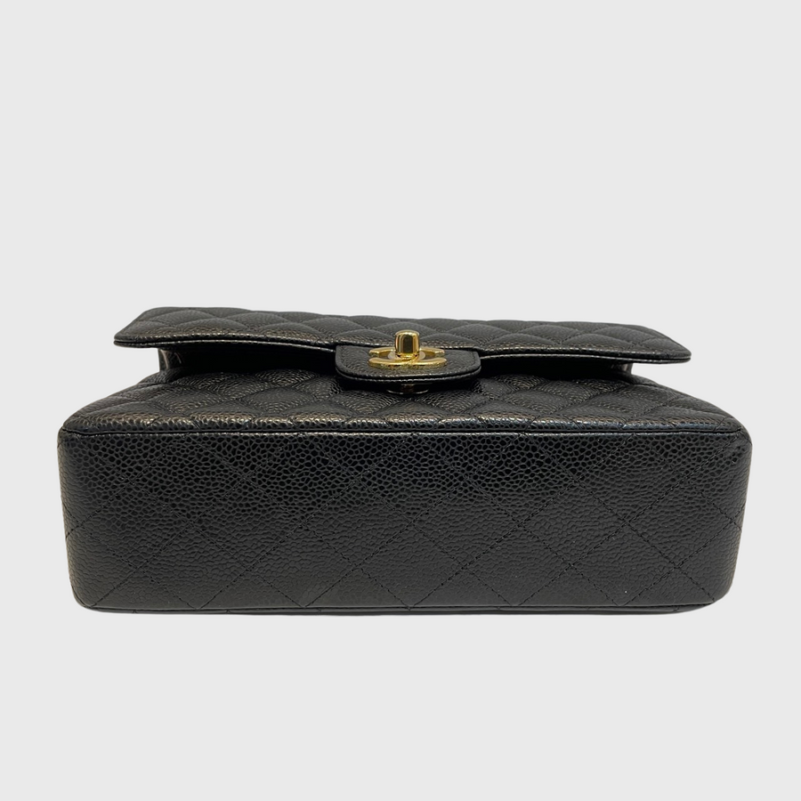 Chanel Classic Caviar Black GHW