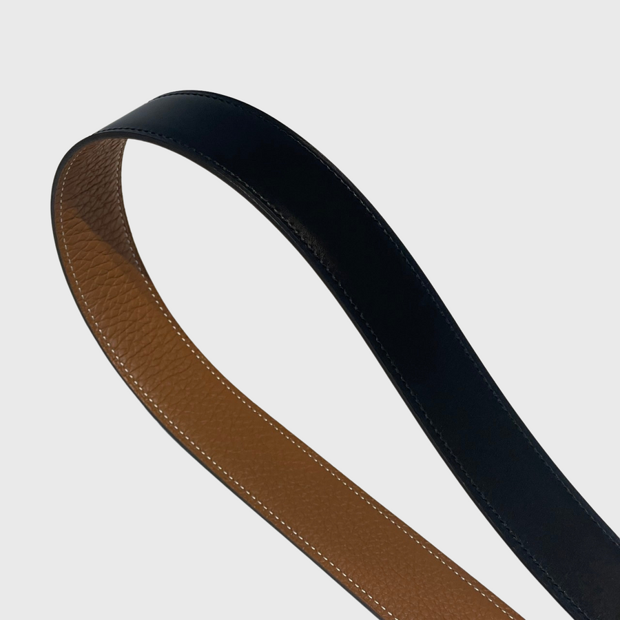 Hermes Belt Calfskin Black PHW