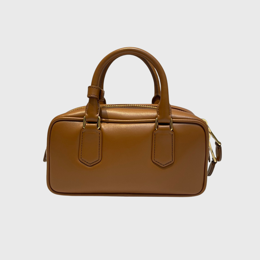 Miu Miu Arcadie Leather Brown GHW