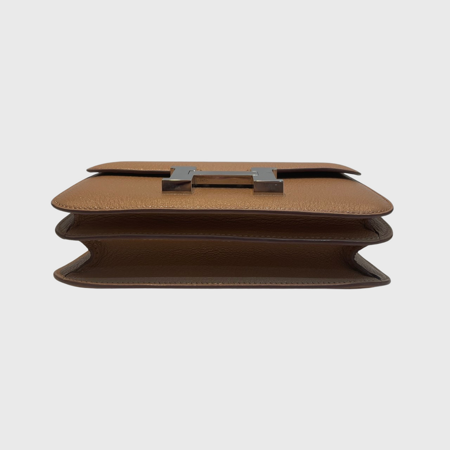 Hermes Constance Bag Chevre Quebracho SHW