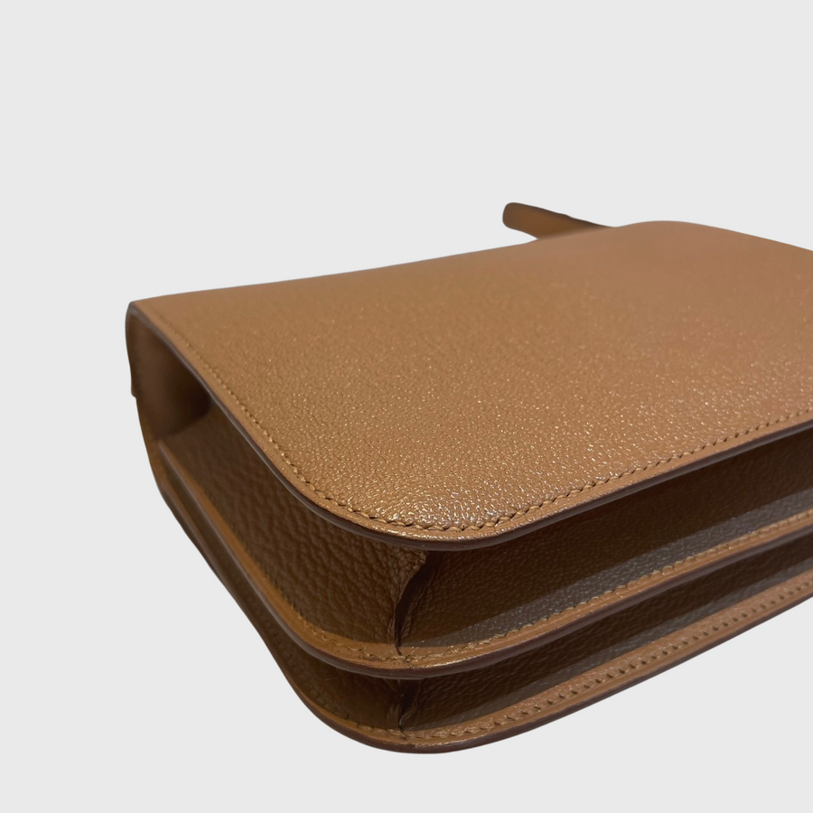 Hermes Constance Bag Chevre Quebracho SHW