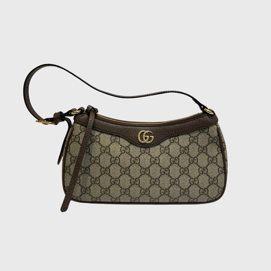 Gucci Ophidia Canvas Brown GHW