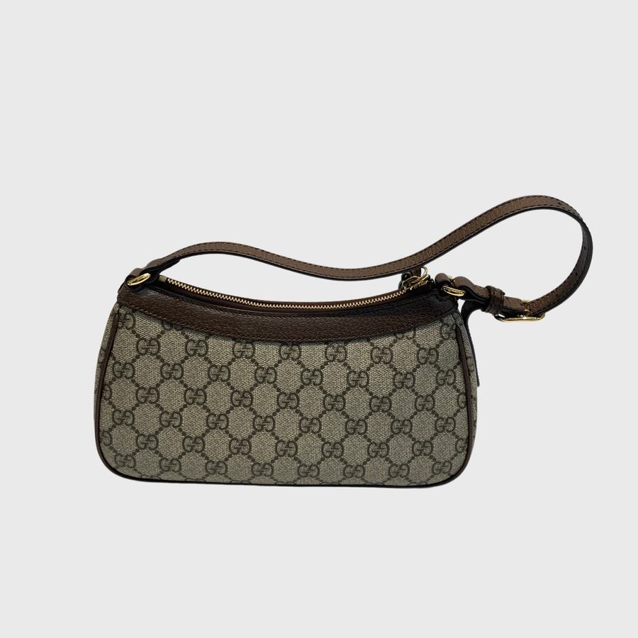 Gucci Ophidia Canvas Brown GHW