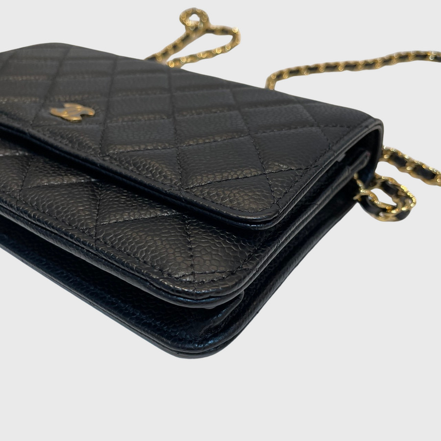 Chanel WOC Caviar Black GHW