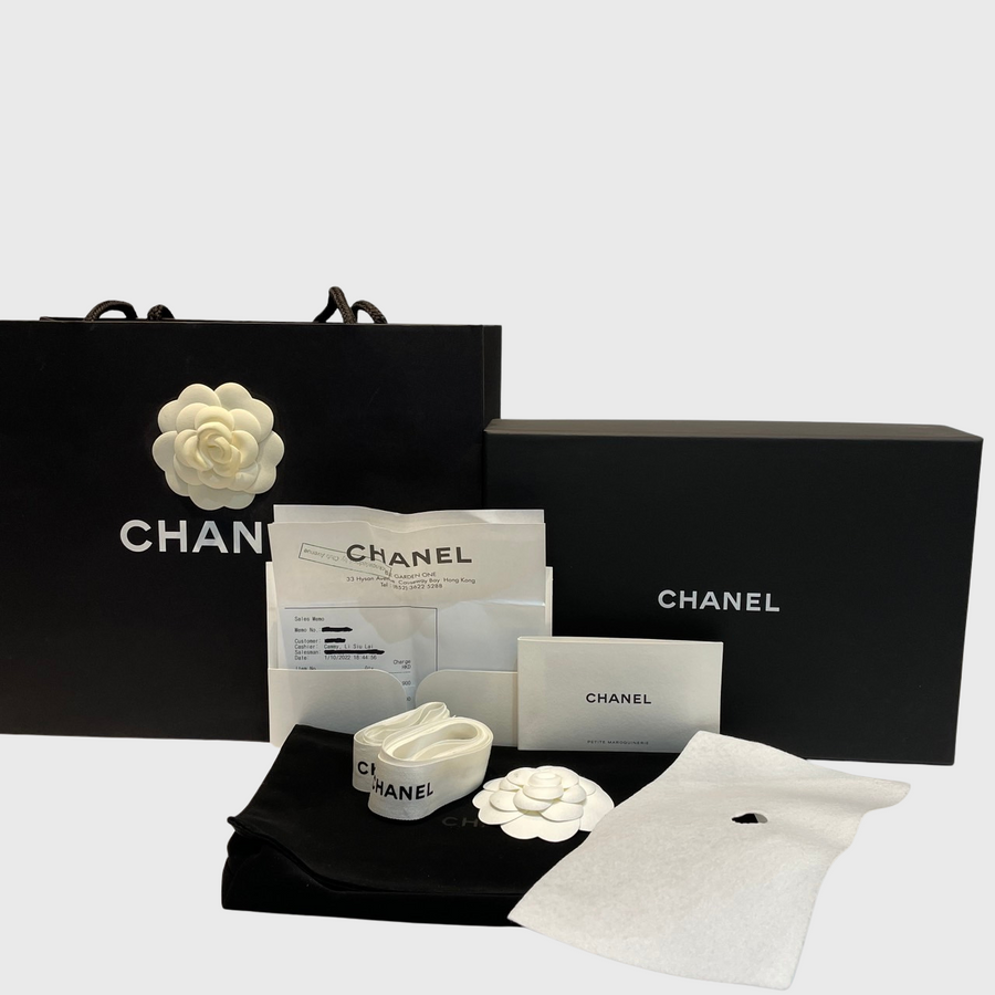 Chanel WOC Caviar Black GHW