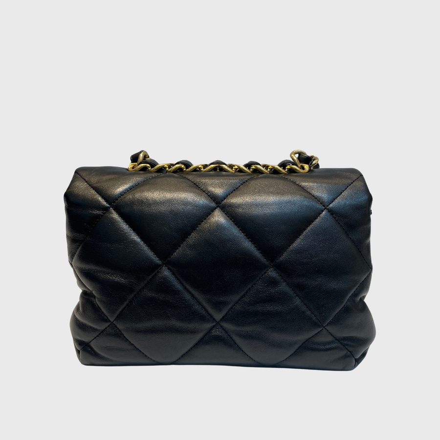 Chanel Flap Bag Lambskin Black GHW