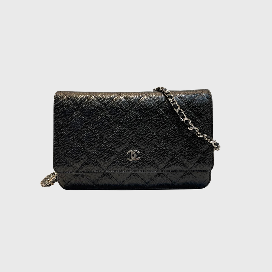 Chanel WOC Caviar Black SHW