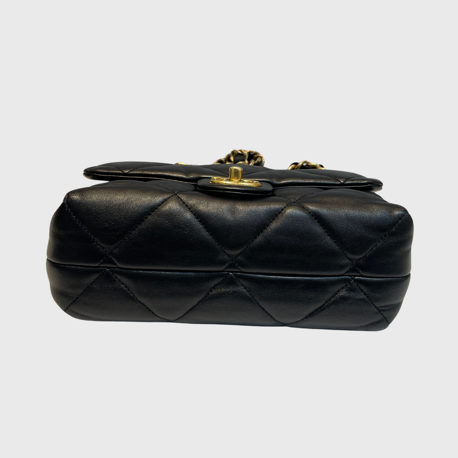 Chanel Flap Bag Lambskin Black GHW