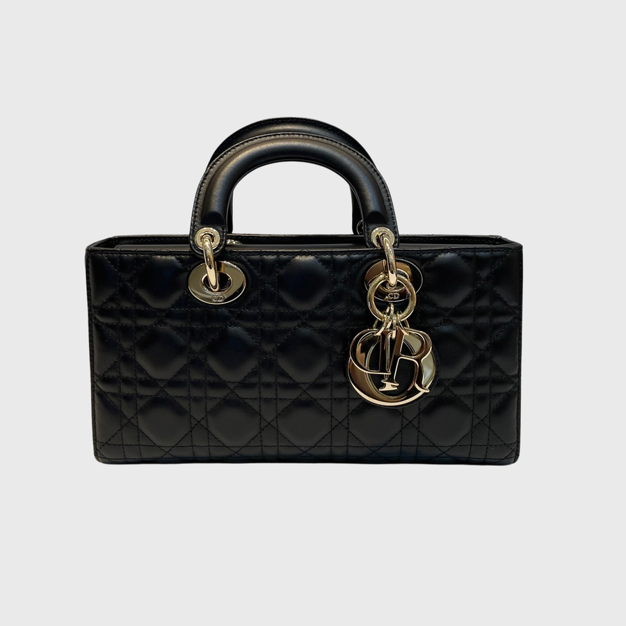 Christian Dior Lady D-Joy Lambskin LGHW