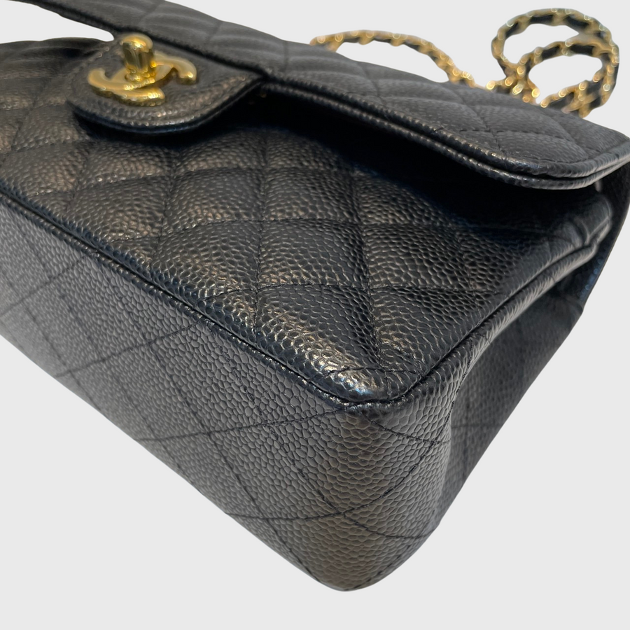 Chanel Classic 9 Caviar Black GHW