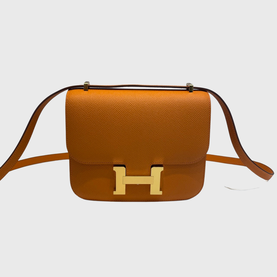 Hermes Constance Bag Epsom Orange GHW