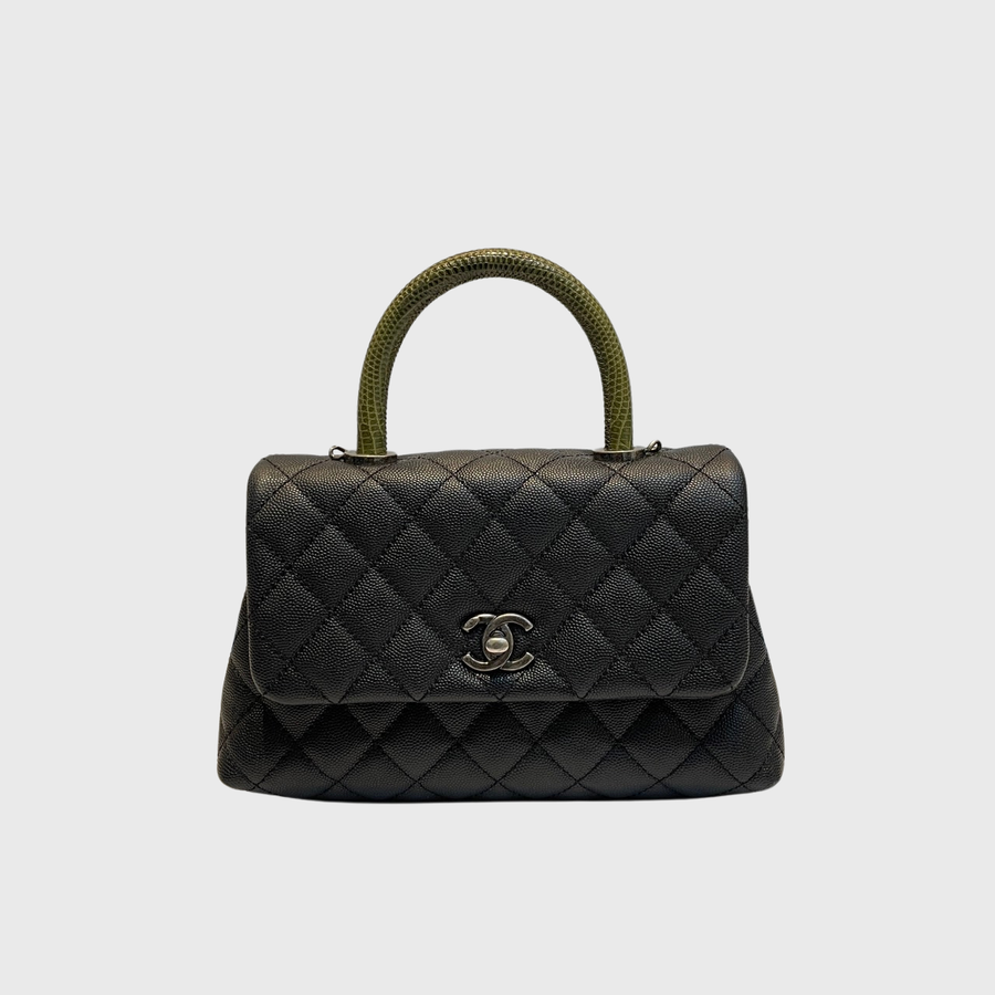 Chanel Coco Caviar Black SRHW