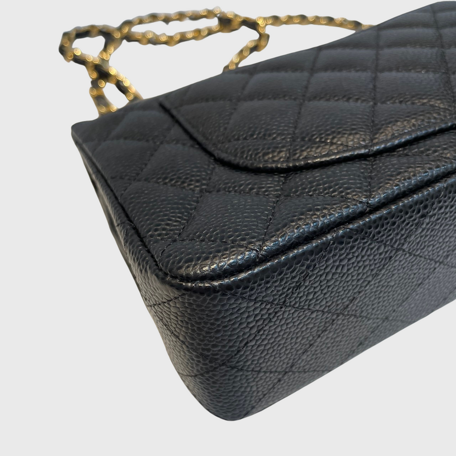 Chanel Classic 9 Caviar Black GHW