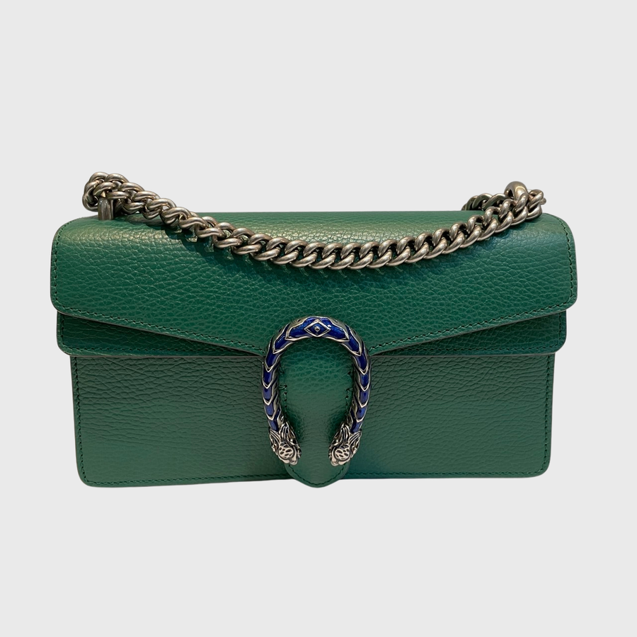 Gucci Dionysus Bag Calfskin Green SHW