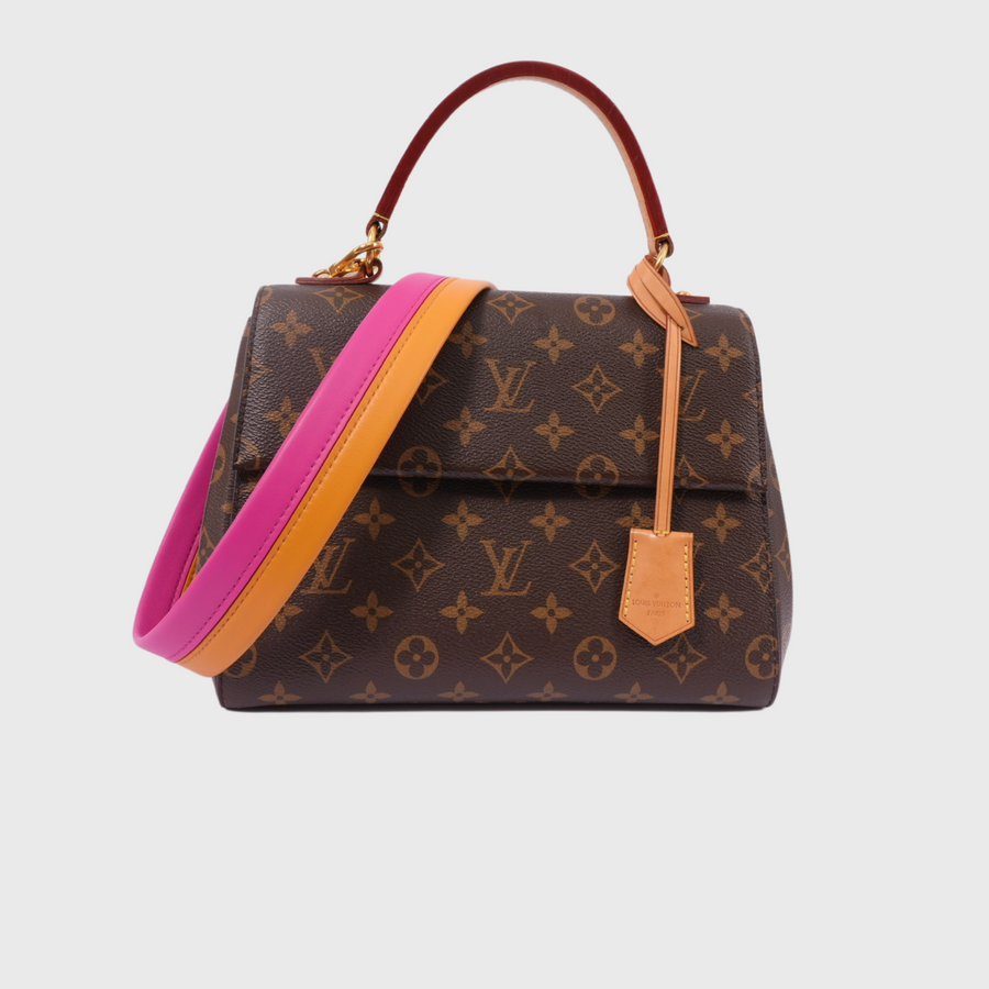 Louis Vuitton Clunny BB Canvas & Cowhide Brown MNG GHW