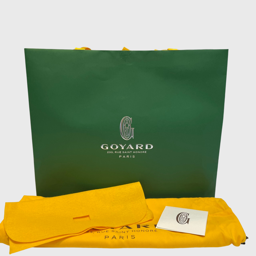 Goyard Belvedere Messenger Bag Leather Black SHW