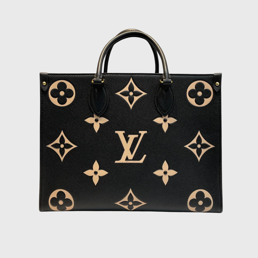Louis Vuitton OnTheGo Tote Calfskin Monogram GHW