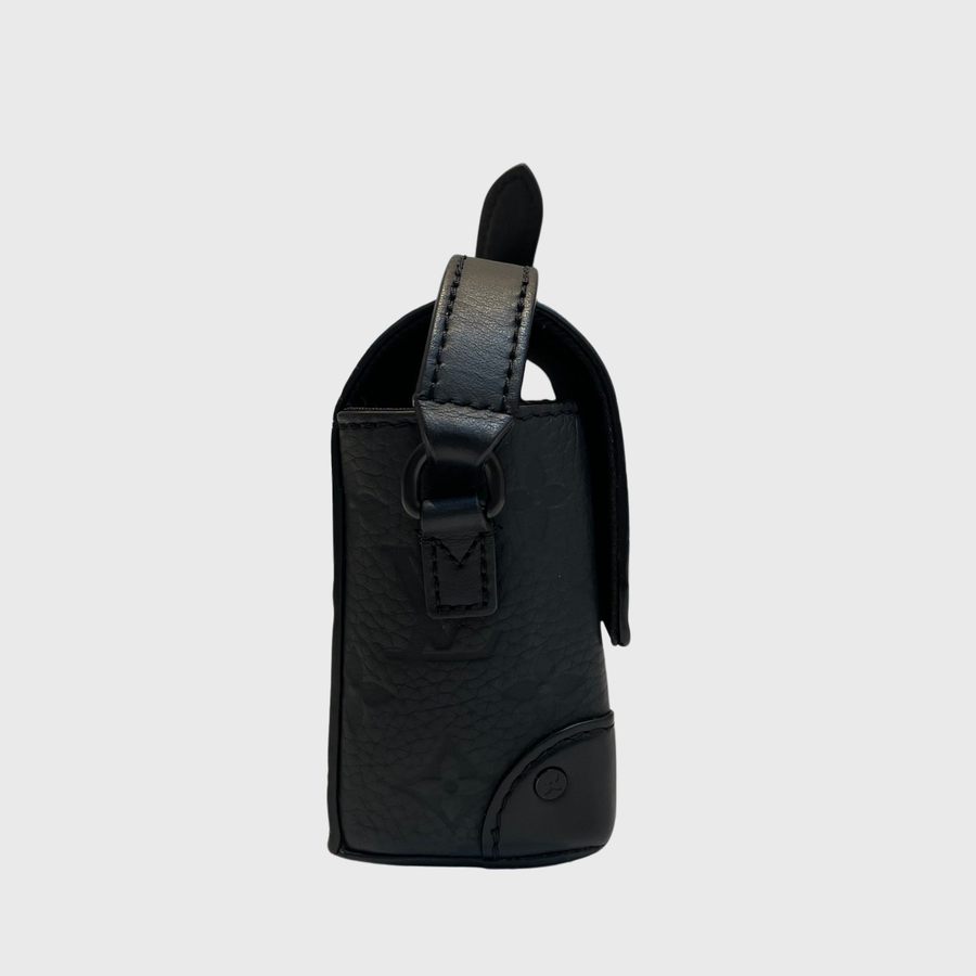 Louis Vuitton Steamer Taurillon Taurillion Black MB