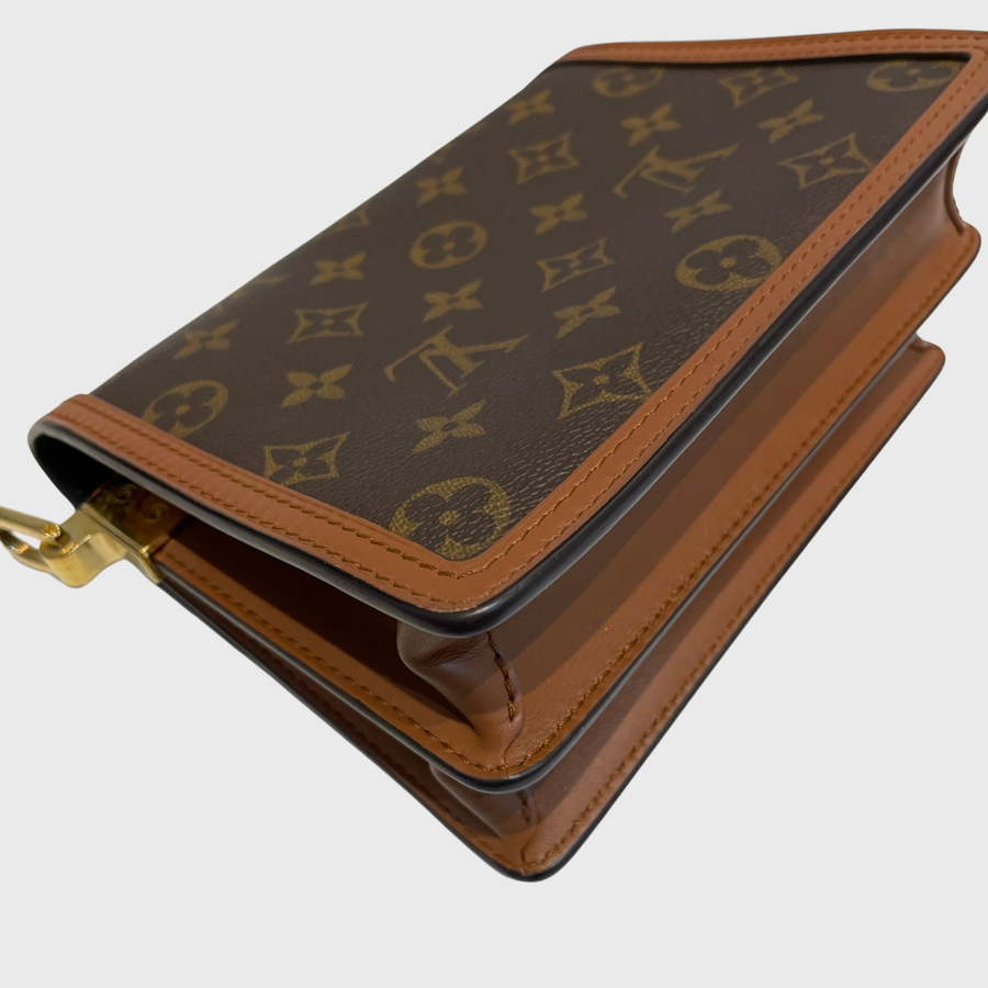 Louis Vuitton Dauphine Canvas Brown GHW