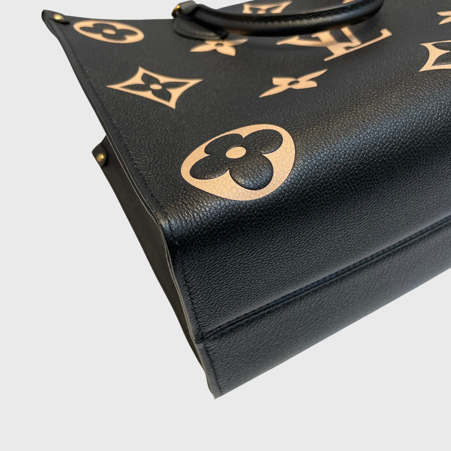 Louis Vuitton OnTheGo Tote Calfskin Monogram GHW