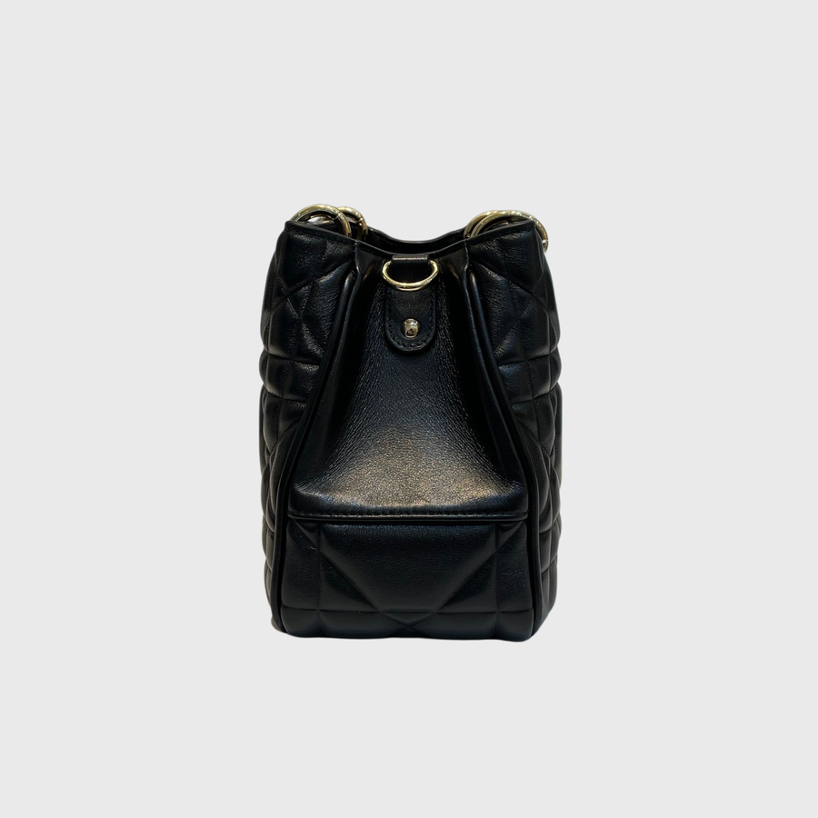 Christian Dior Lady 95.22 Calfskin Black GHW