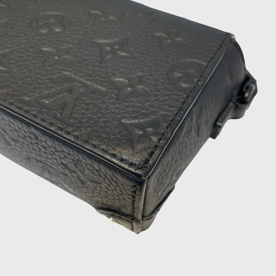 Louis Vuitton Steamer Taurillon Taurillion Black MB