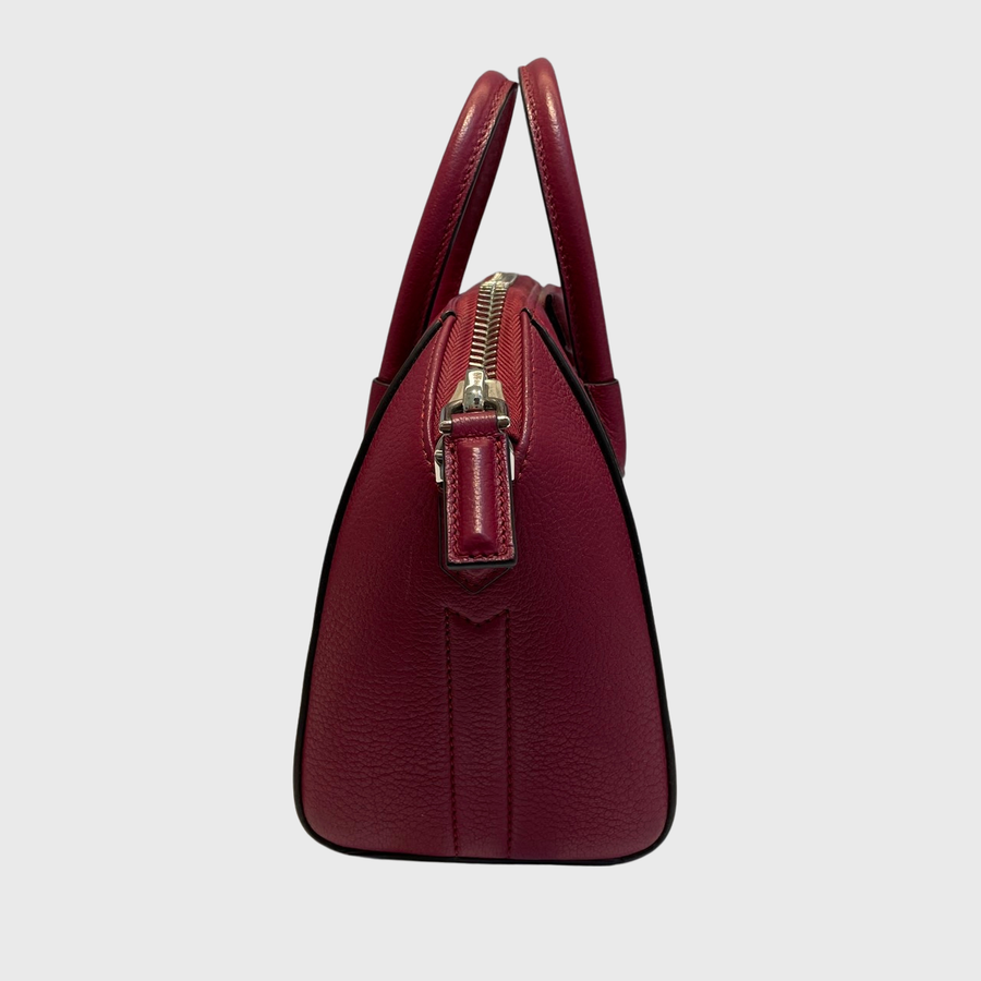 Givenchy Antigona Bag Calfskin Red Pink SHW