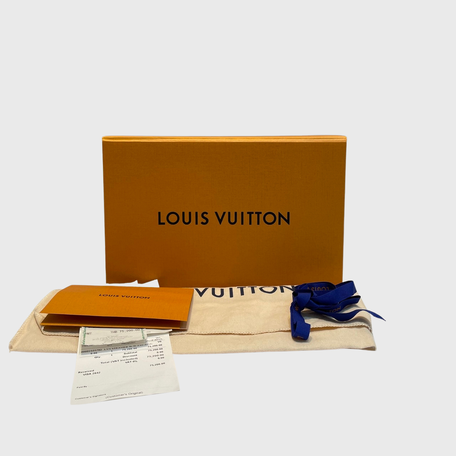 Louis Vuitton Steamer Taurillon Taurillion Black MB