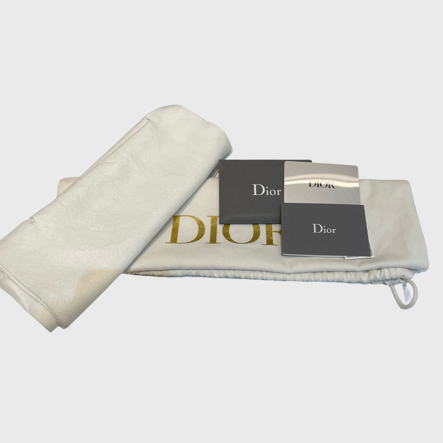 Christian Dior Caro Bag  Calfskin Black GHW