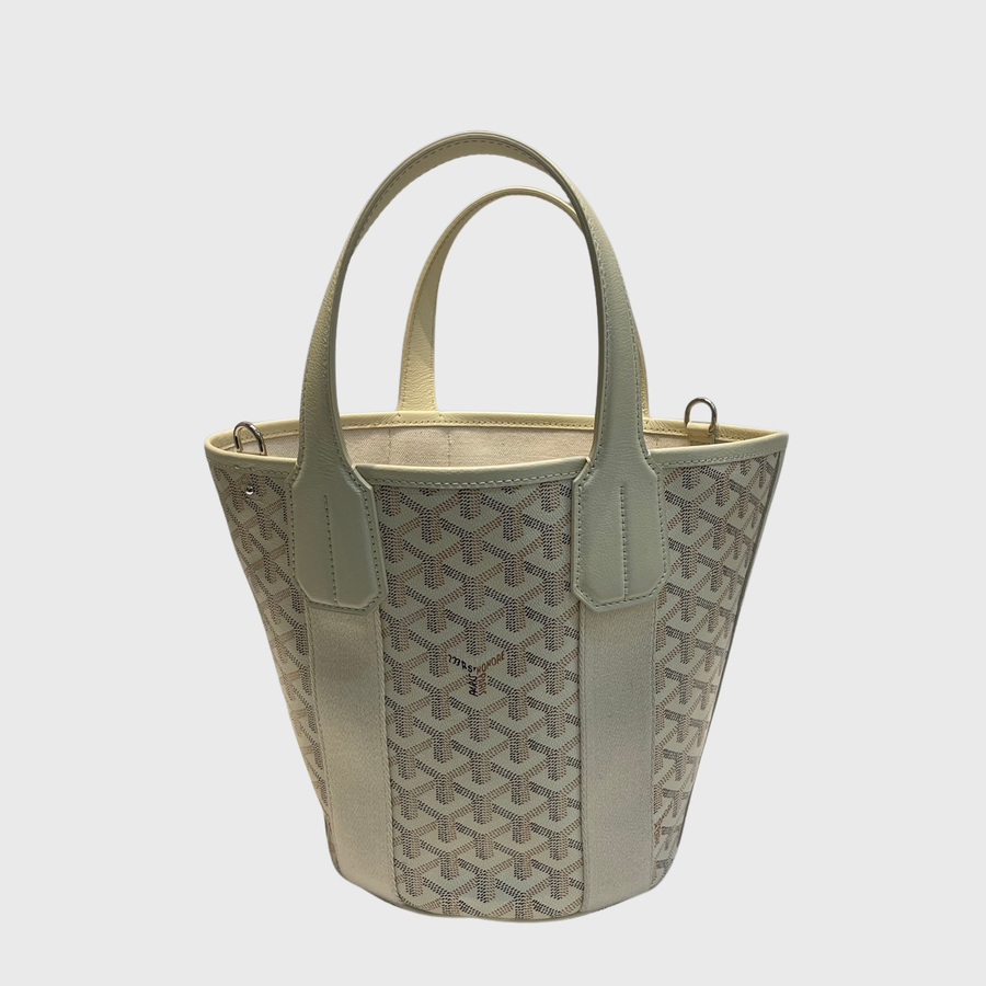 Goyard Belharra Reversible Tote Canvas Beige SHW