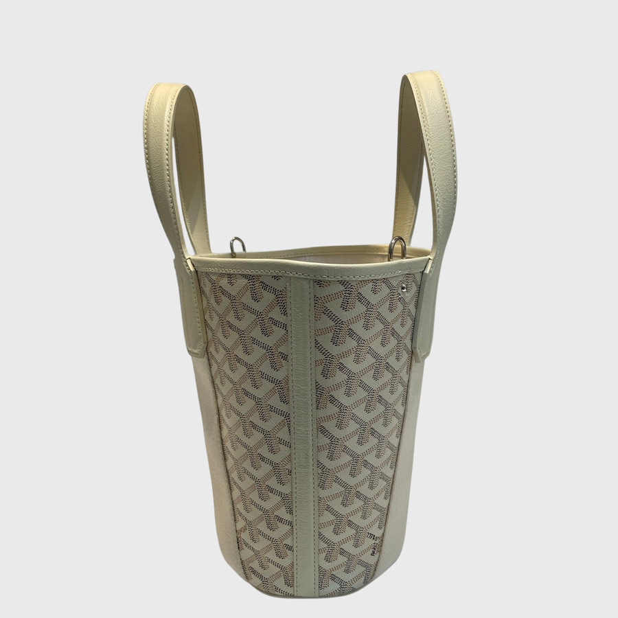 Goyard Belharra Reversible Tote Canvas Beige SHW