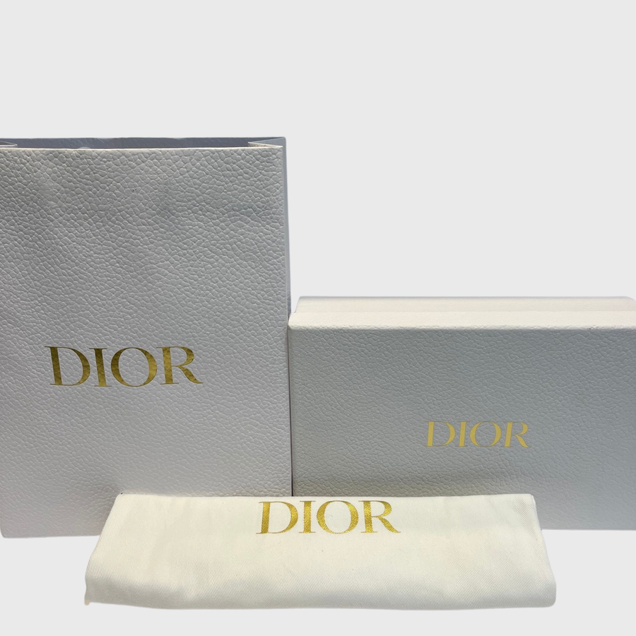 Christian Dior Saddle Belt Calfskin GHW