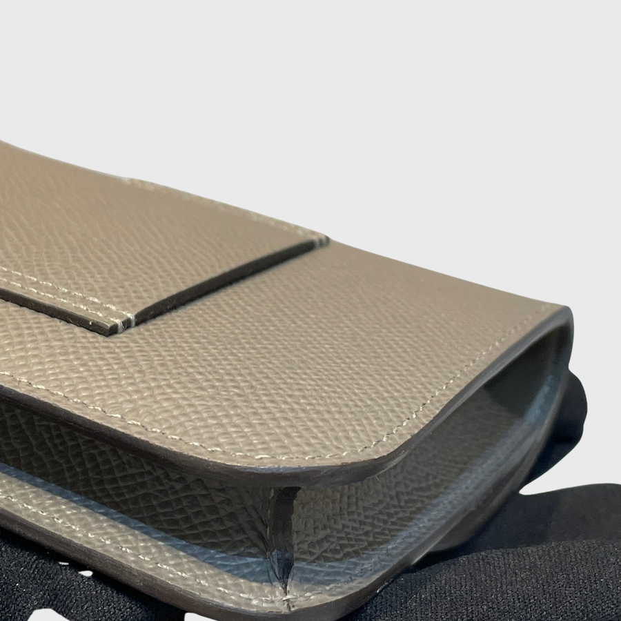 Hermes Constance Slim Epsom 	Graphite SHW