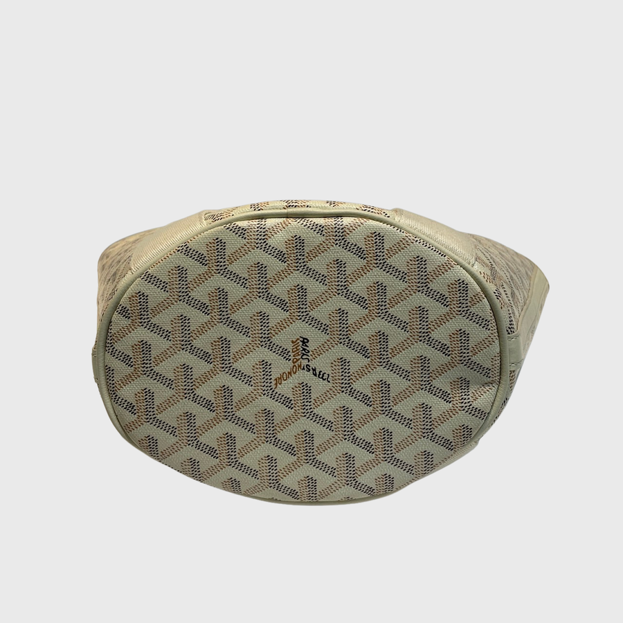 Goyard Belharra Reversible Tote Canvas Beige SHW
